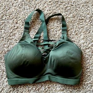 Hunter Green Sports Bra